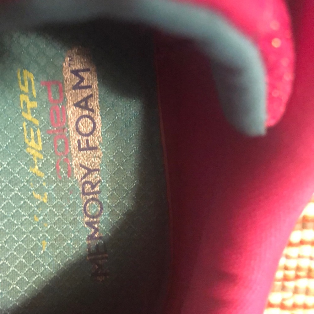 Girls rainbow Skechers sneakers size 5 - Picture 6 of 6